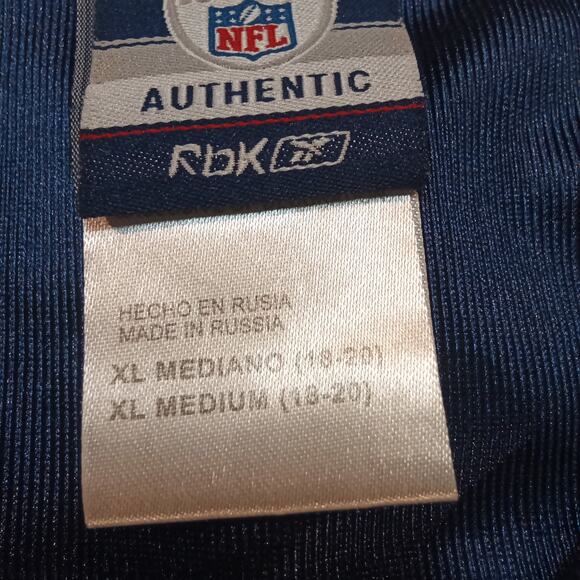 Dallas Cowboys Jason Witten #82 Kids XL Reebok NFL Jersey Blue - Picture 6 of 8